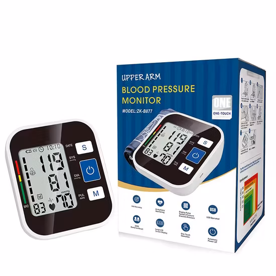 CE FDA Approved Xr-877 Digital Upper Arm Sphygmomanometer Blood Pressure Monitor